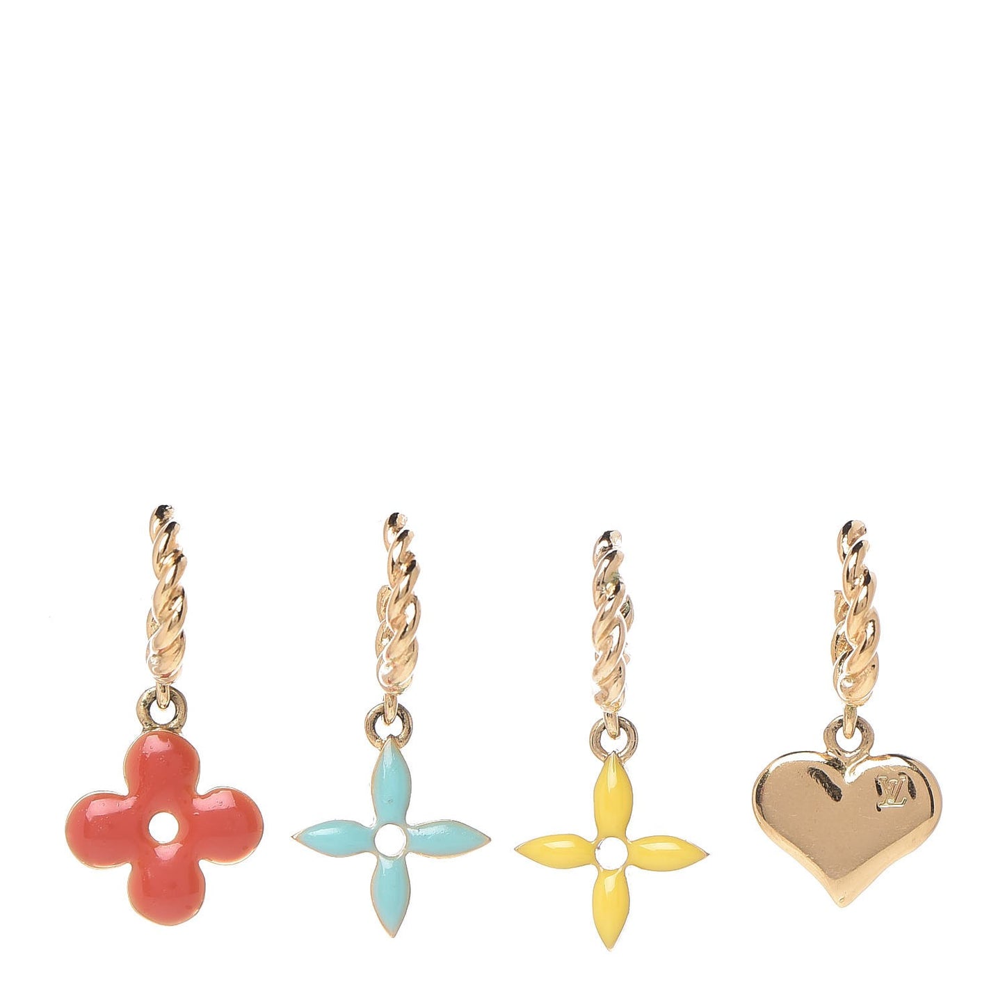 Sweet Monogram Earrings Set of 4