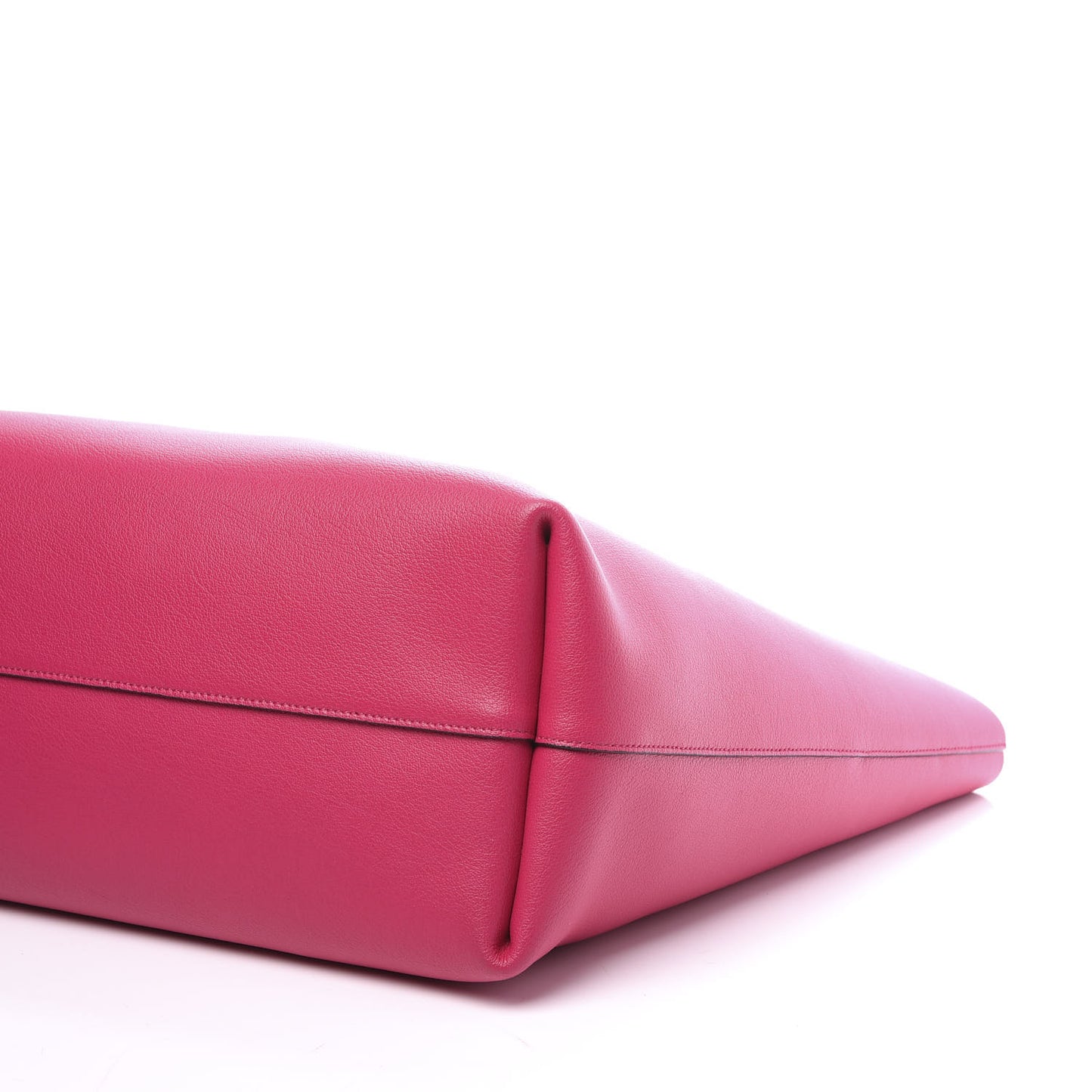 Calfskin Large Shopping Tote Fuchsia