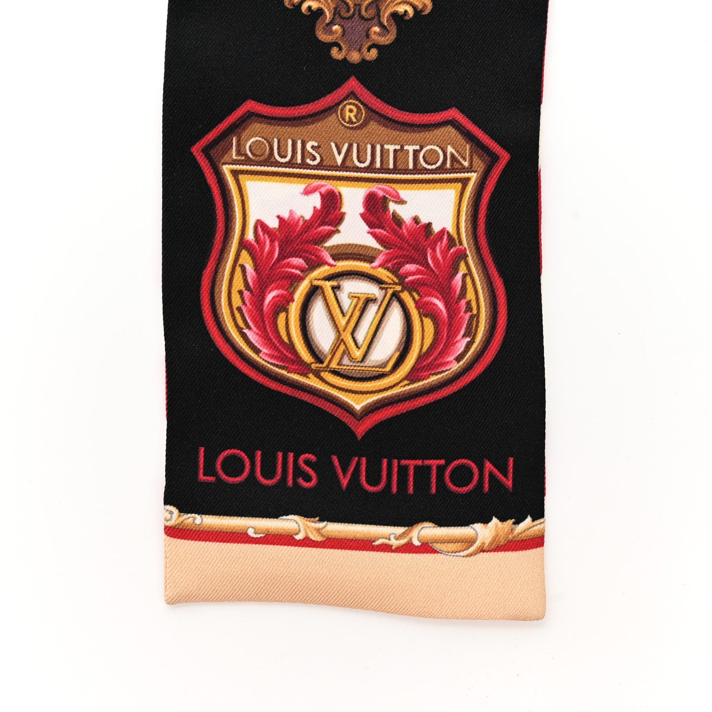 Silk Into Louis Bandeau Black