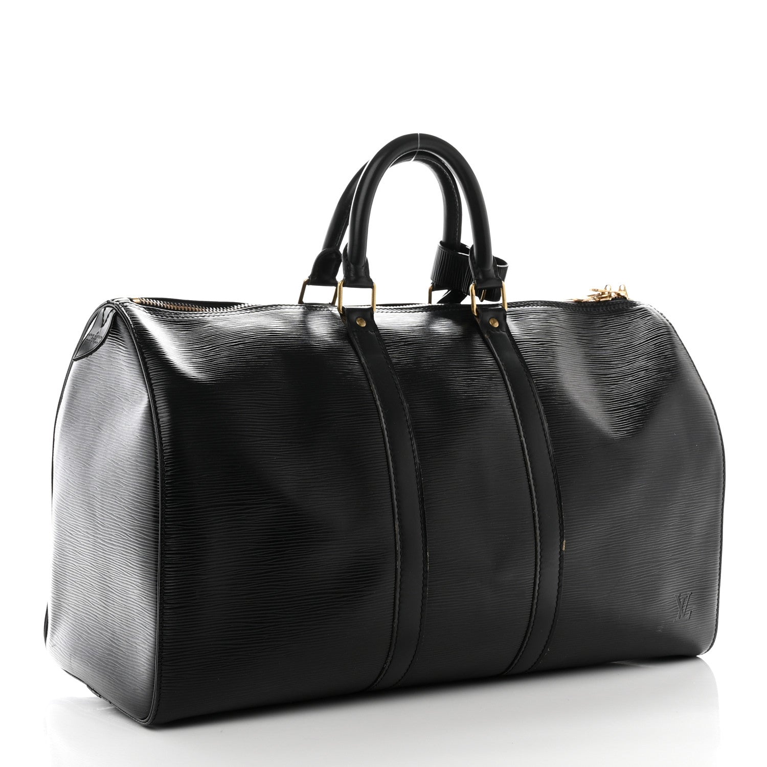 Louis Vuitton Epi Keepall 45 Black 2 of 22