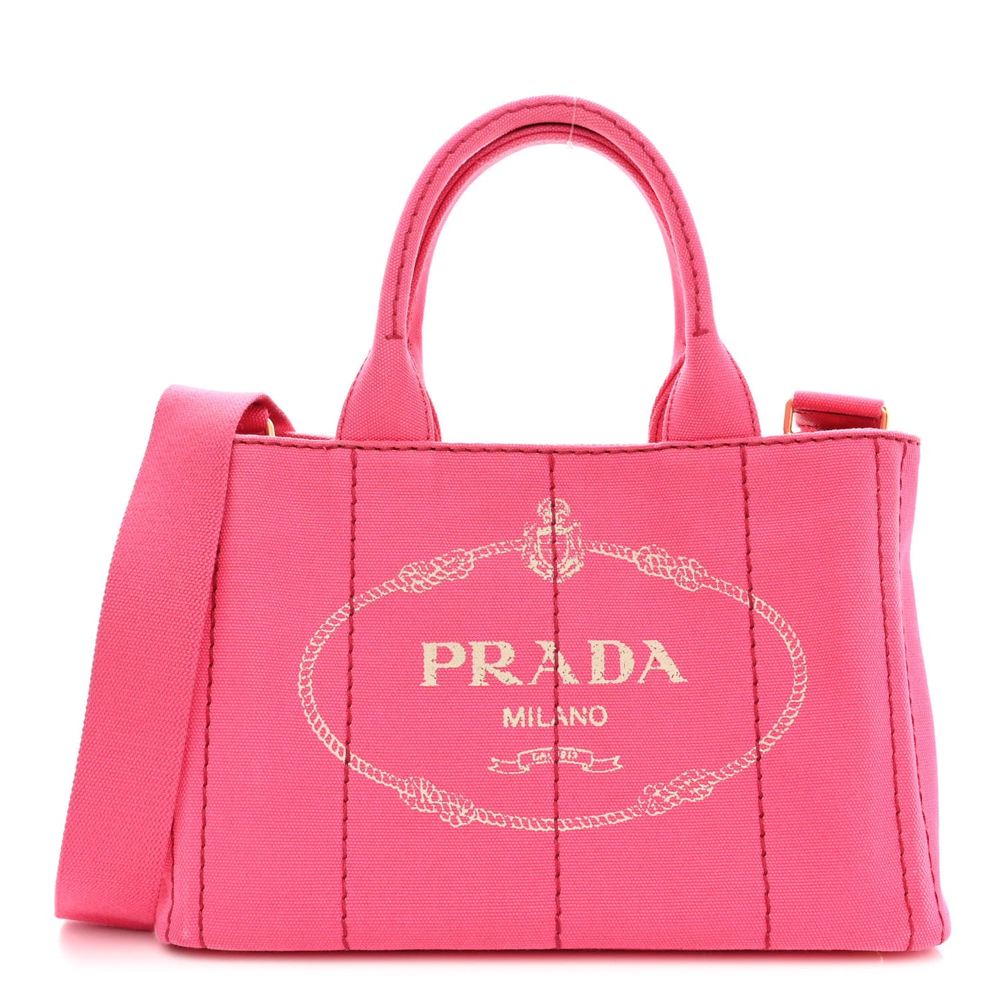 Canapa Small Logo Tote Peonia