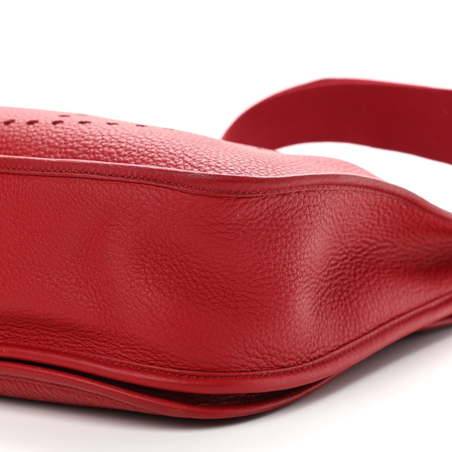 Hermes Taurillon Clemence Evelyne III GM Rouge Garance 8 of 8