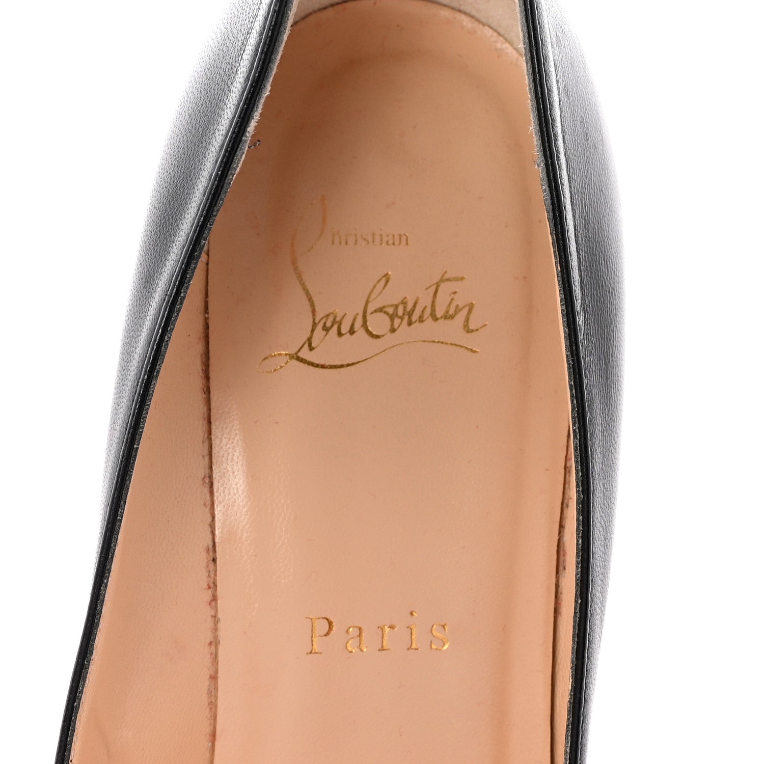 Christian Louboutin Shiny Nappa Pigalle 100 Pumps 36.5 Black 8 of 9