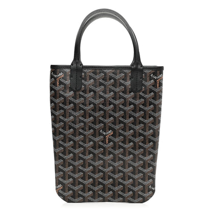 Goyard Goyardine Poitiers Tote Black 1 of 10