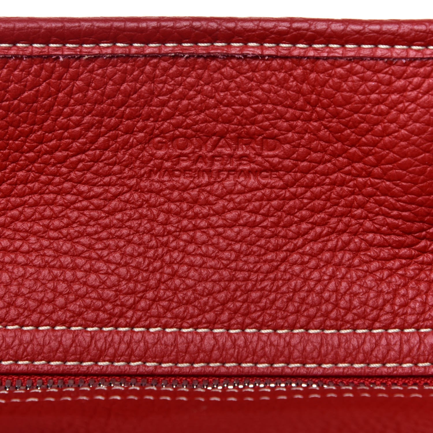 Goyard Goyardine Sac Hardy Pet Carrier PM Red 6 of 8