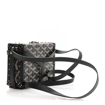 Goyard Goyardine Minaudiere Trunk Bag Black 3 of 10