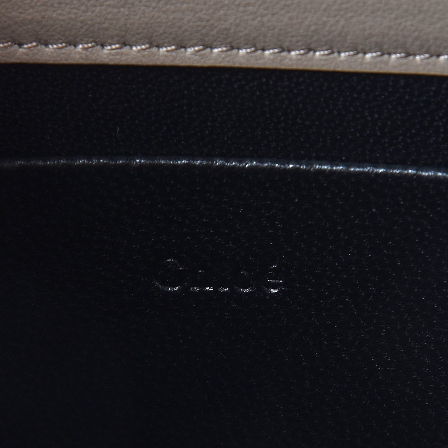 Calfskin Small Nile Bracelet Minaudiere Bag Motty Grey