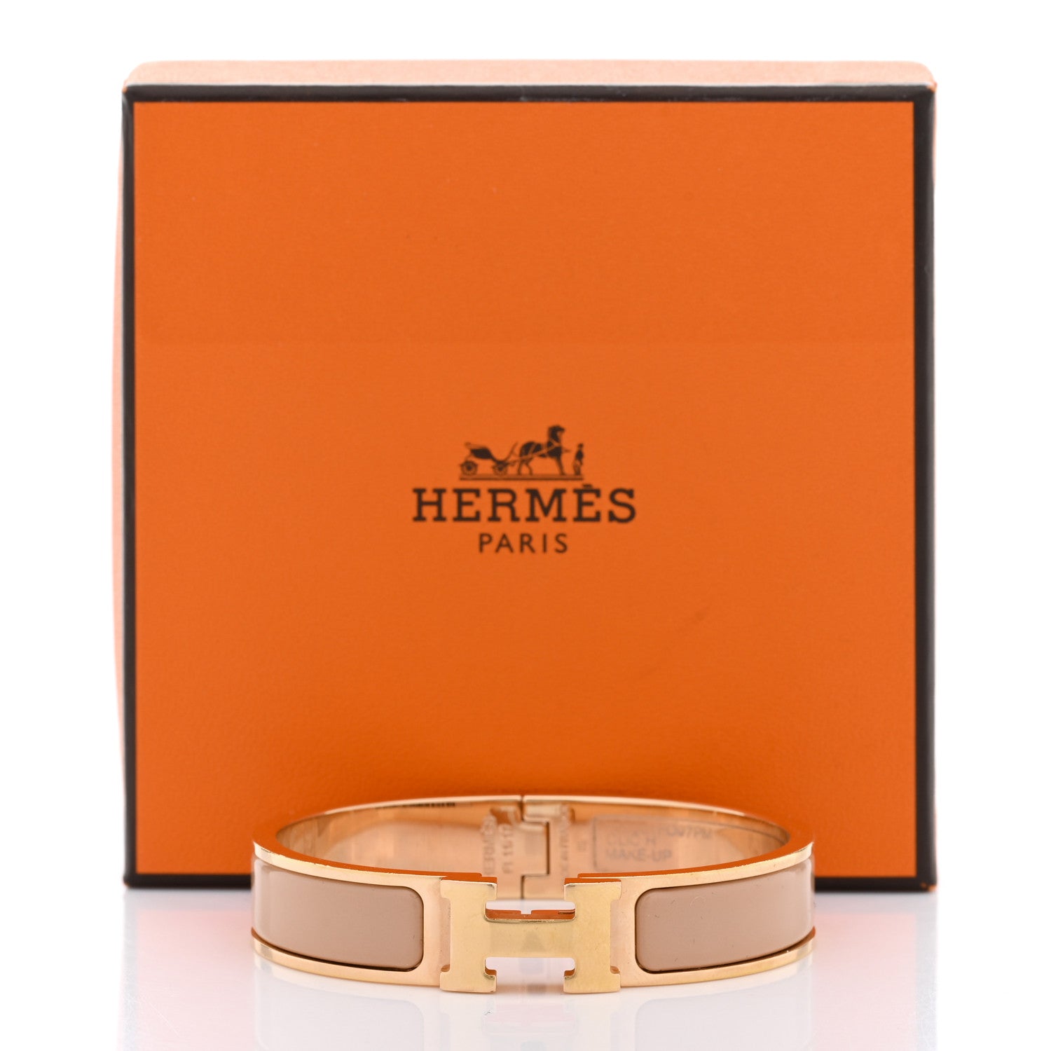 Hermes Enamel Narrow Clic Clac H Bracelet PM Makeup 8 of 8