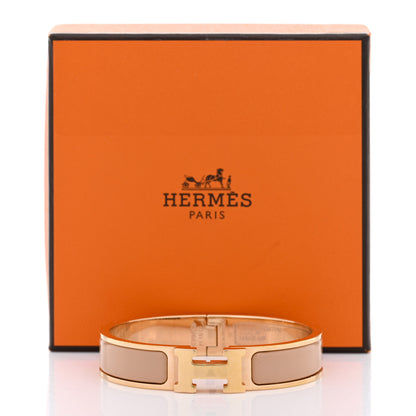 Hermes Enamel Narrow Clic Clac H Bracelet PM Makeup 8 of 8