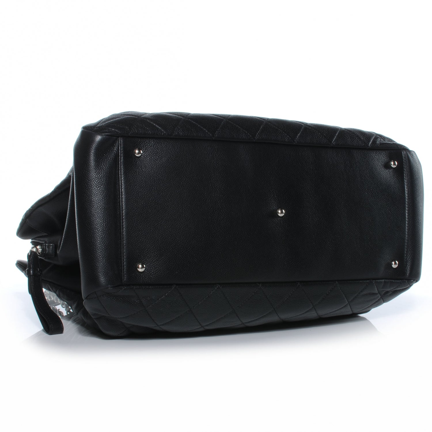 Chanel Caviar CC XL Timeless Tote Black 4 of 7