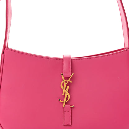 Saint Laurent SAINT LAURENT Smooth Calfskin Le 5 A 7 Hobo Bubblegum 7 of 10