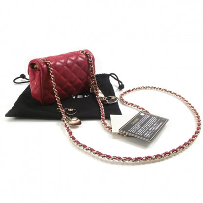 Chanel Lambskin Quilted Mini Heart Valentine Charms Bag 3 of 11