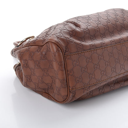 Gucci Guccissima Medium Sukey Tote Brown 9 of 10