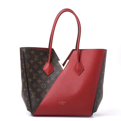 Louis Vuitton Calfskin Monogram Kimono Tote Cherry 1 of 11