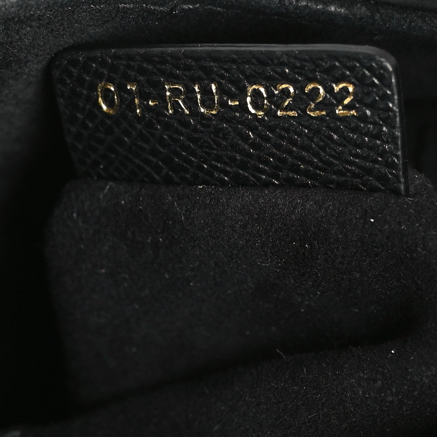 Christian Dior Grained Calfskin Mini Saddle Bag Black 7 of 11
