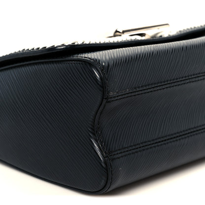 Louis Vuitton Epi Whipstitch Heart Twist Shoulder Bag MM Black 10 of 11