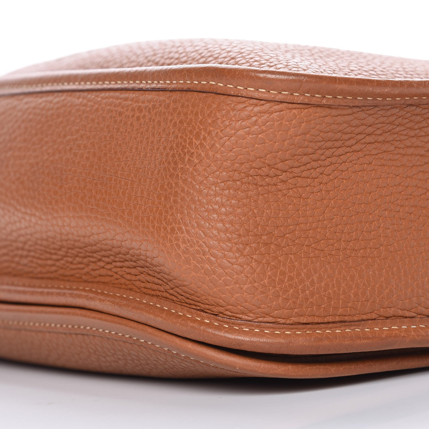 Hermes Taurillon Clemence Evelyne II GM Gold 10 of 10