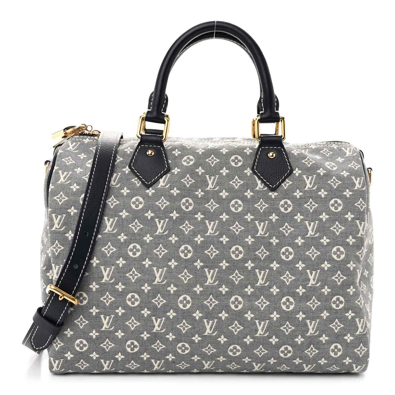 Louis Vuitton Monogram Idylle Speedy Bandouliere 30 Encre 1 of 9
