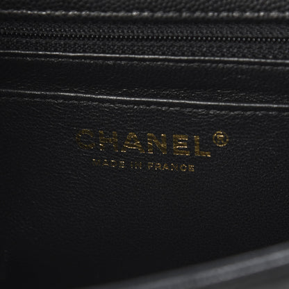 Chanel Caviar Quilted Mini Rectangular Flap Black 6 of 9