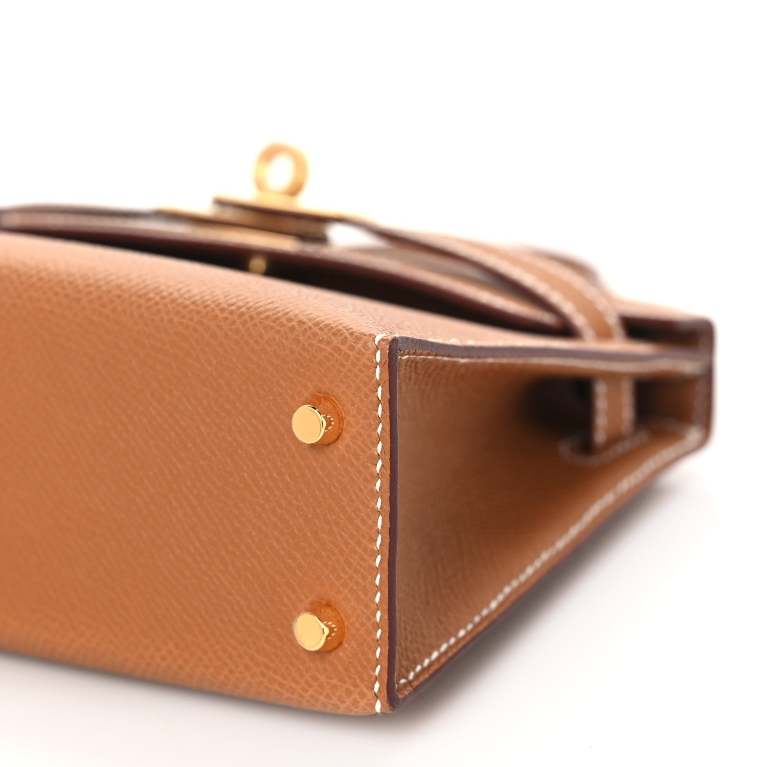 Hermes Epsom Mini Kelly Sellier 20 Gold 10 of 11