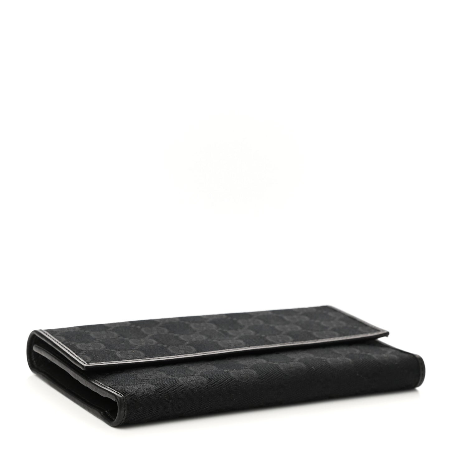 Monogram Continental Flap Wallet Black