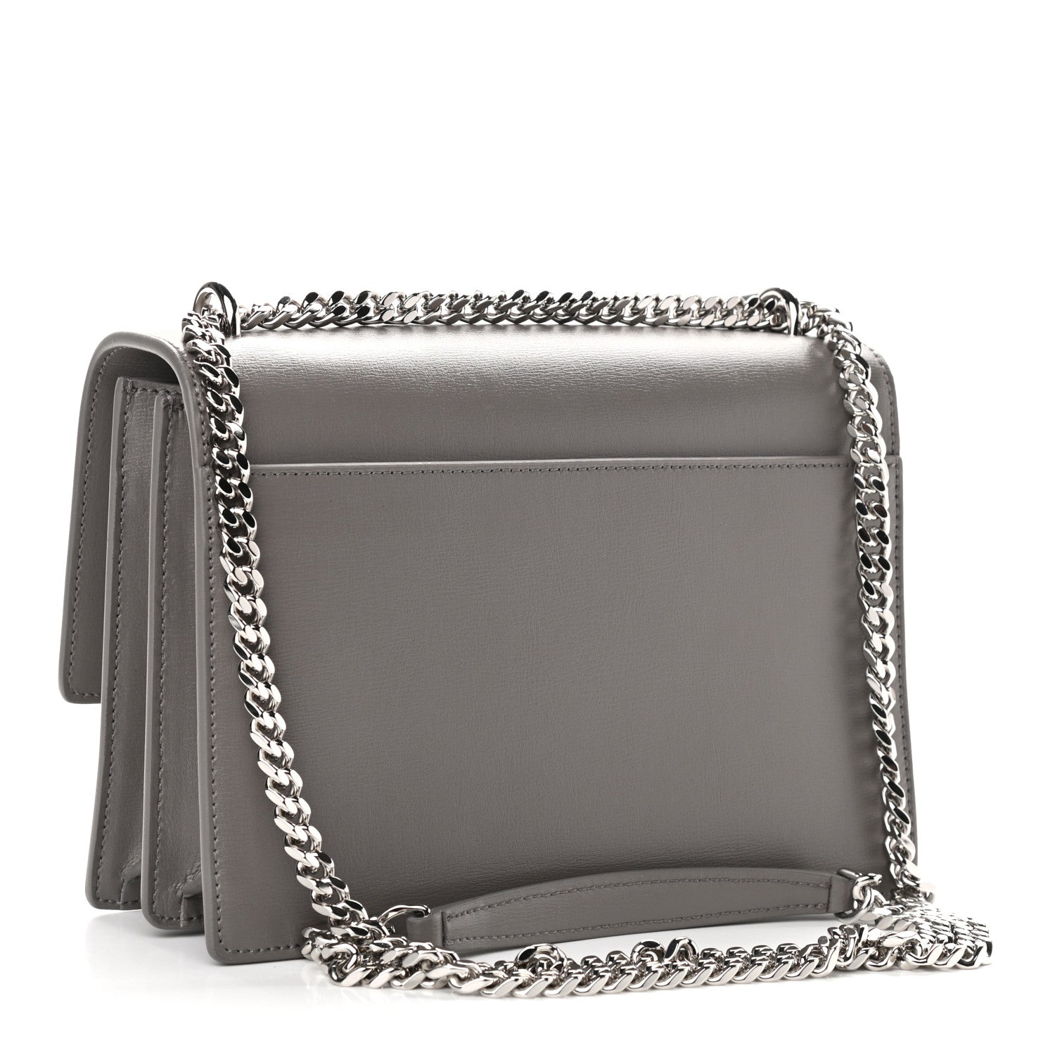 Saint Laurent Calfskin Medium Monogram Sunset Fog 3 of 10