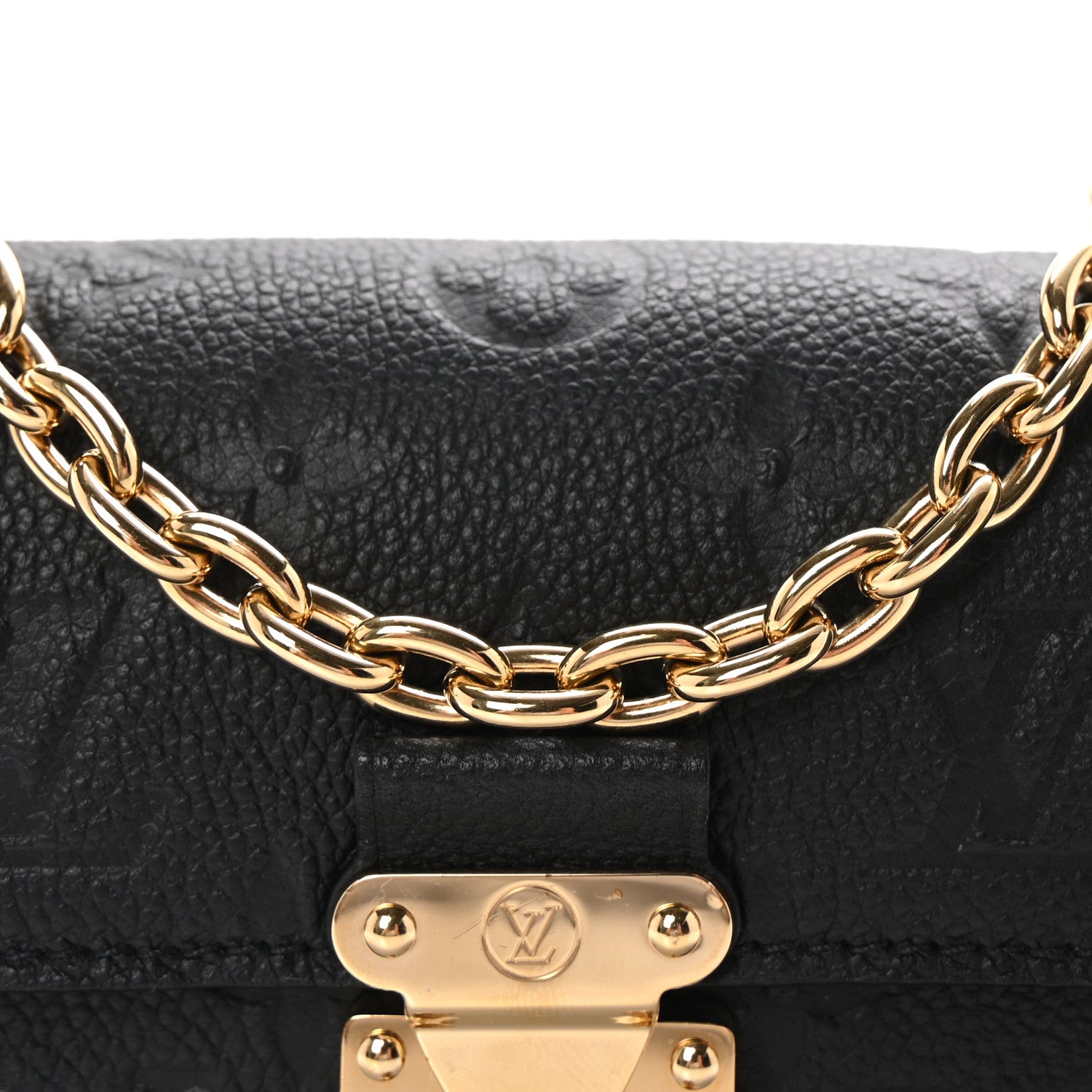 Louis Vuitton Empreinte Metis Wallet On Chain Black 7 of 9