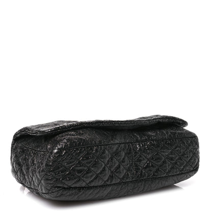 Chanel Vinyl Medium Rock and Chain Flap Black 4 of 12
