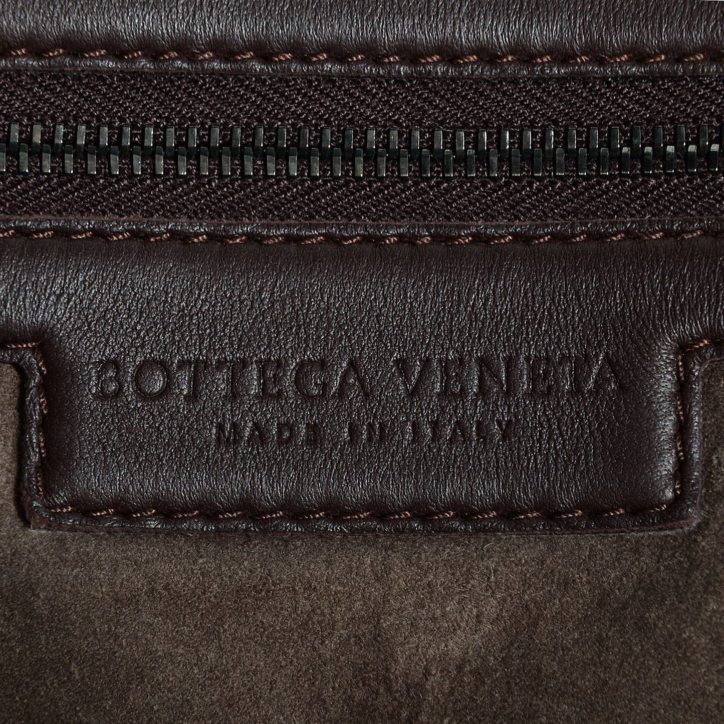 Nappa Intrecciato Convertible Bag Ebano
