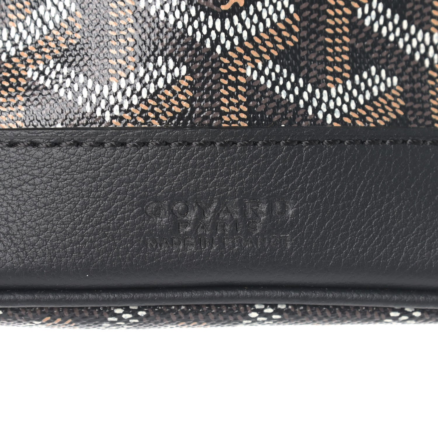 Goyard Goyardine Petit Flot Bucket Bag PM Black 6 of 9