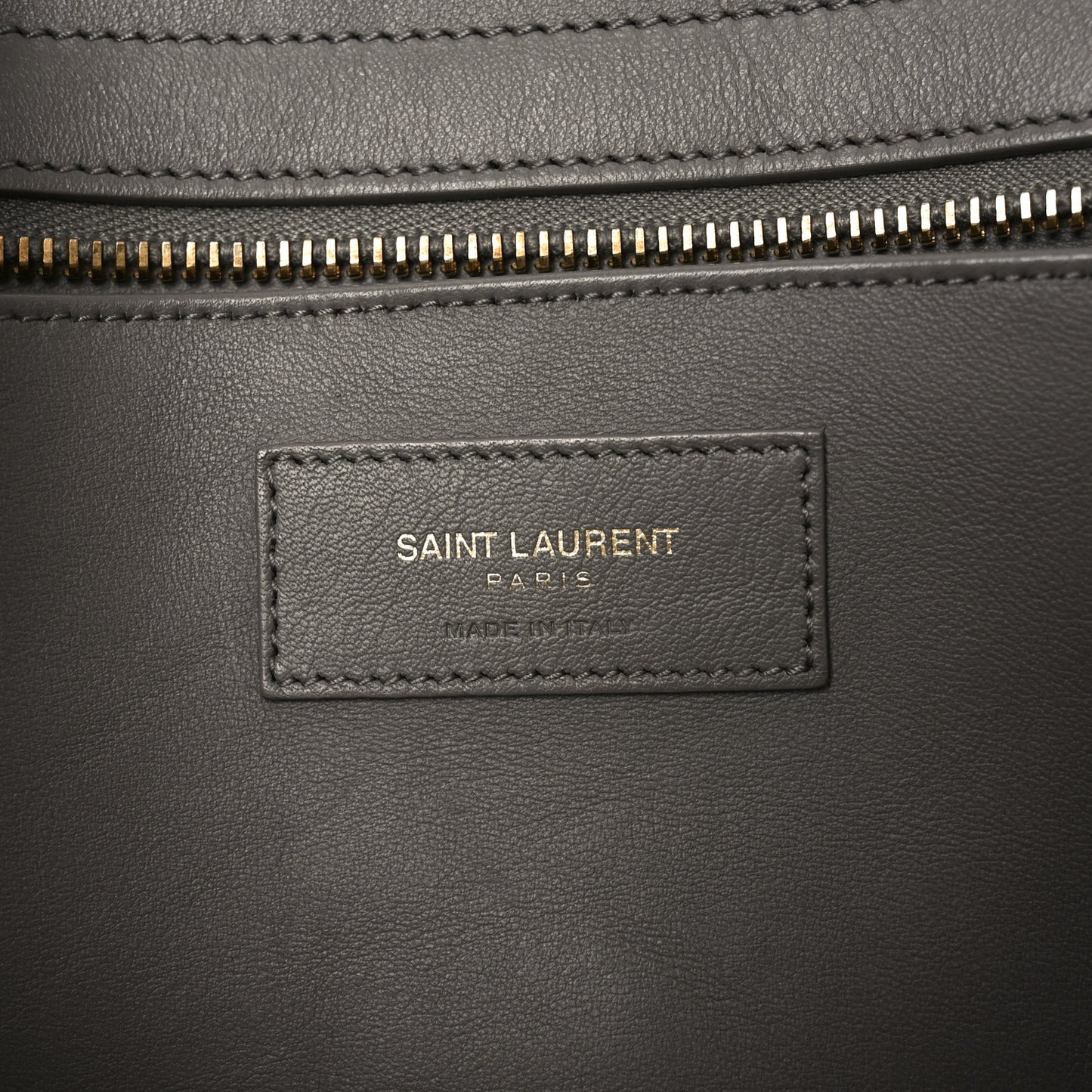 Calfskin Monogram Baby Cabas Fog