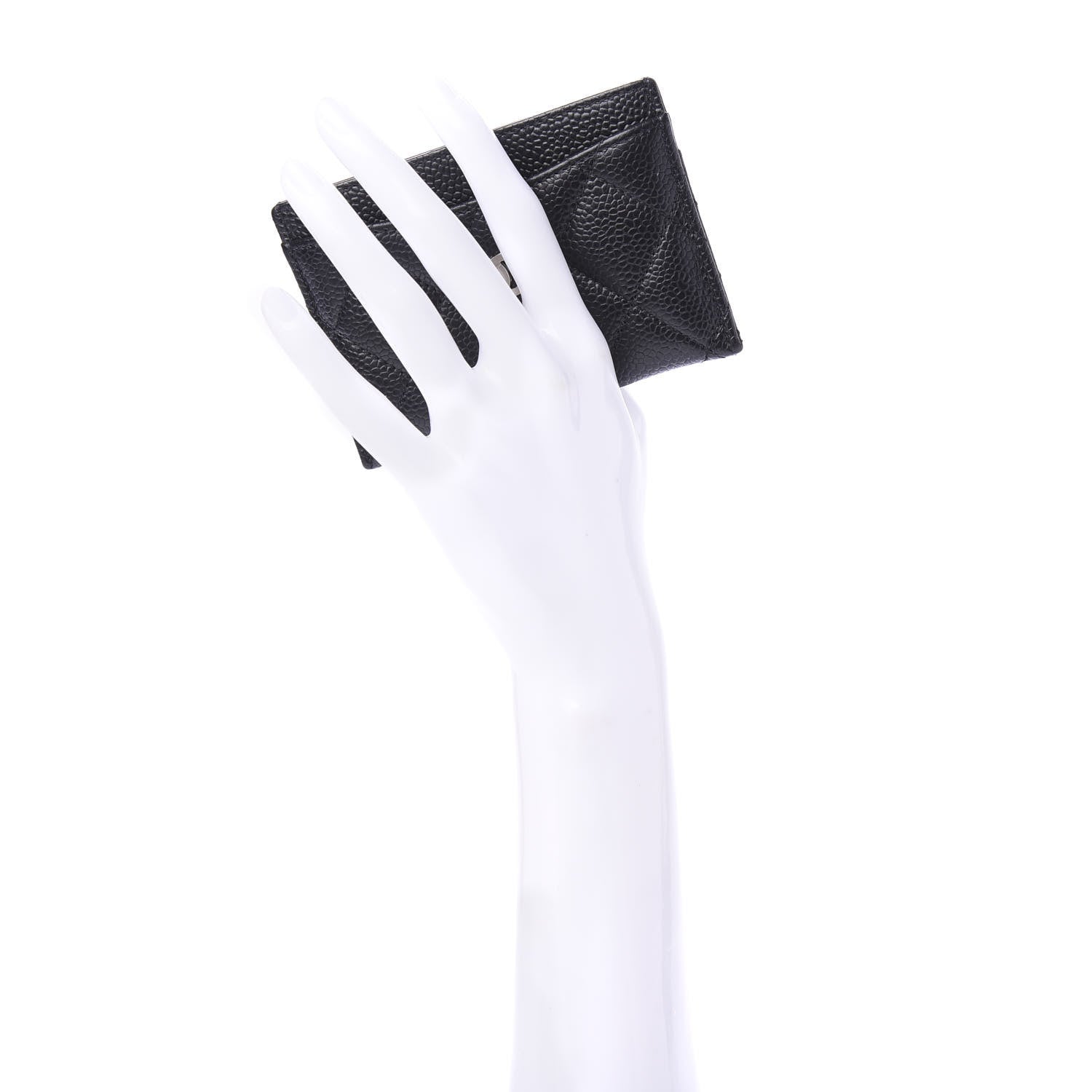 Chanel Caviar Quilted Card Holder Black 2 of 12