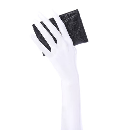 Chanel Caviar Quilted Card Holder Black 2 of 12