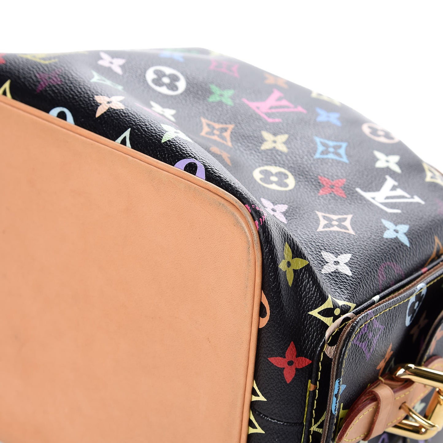 Monogram Multicolor Petit Noe Black