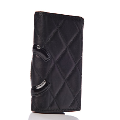 Chanel Calfskin Quilted Cambon 6 Key Holder Black 3 of 16