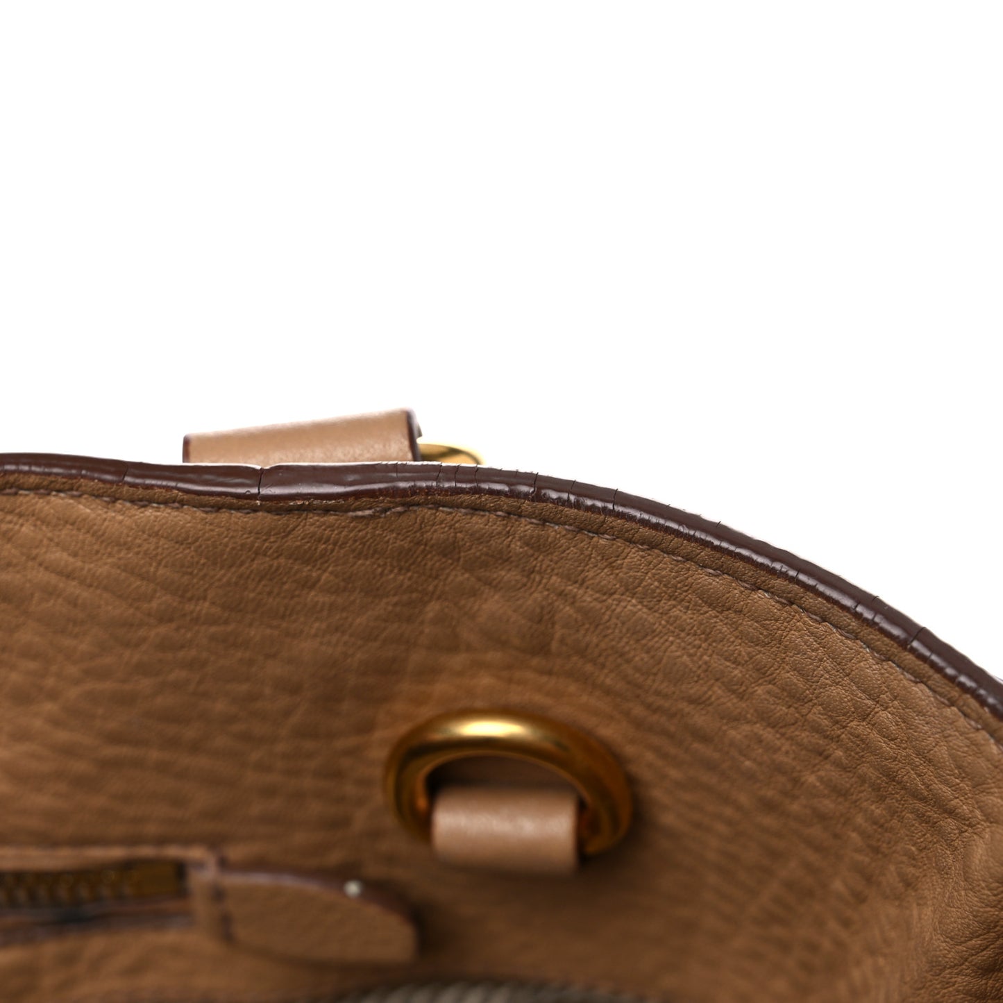 Vitello Daino Tote Caramel