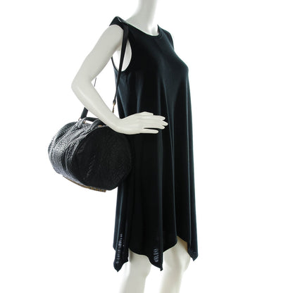 Alexander Wang Pebbled Lambskin Rocco Black Antique Brass Hardware 2 of 7