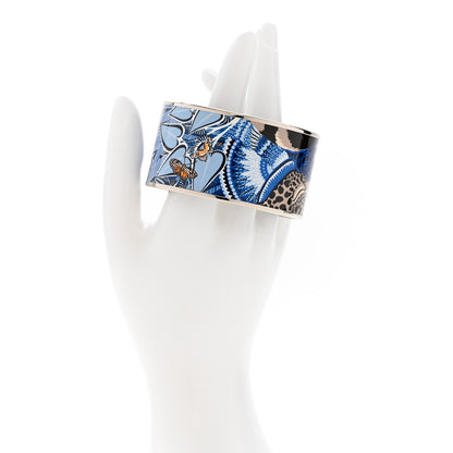 Hermes Enamel Printed Extra Wide Bracelet 65 2 of 6