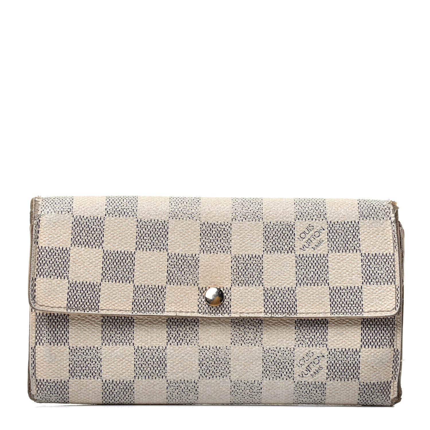 Louis Vuitton Damier Azur Sarah Wallet 1 of 10