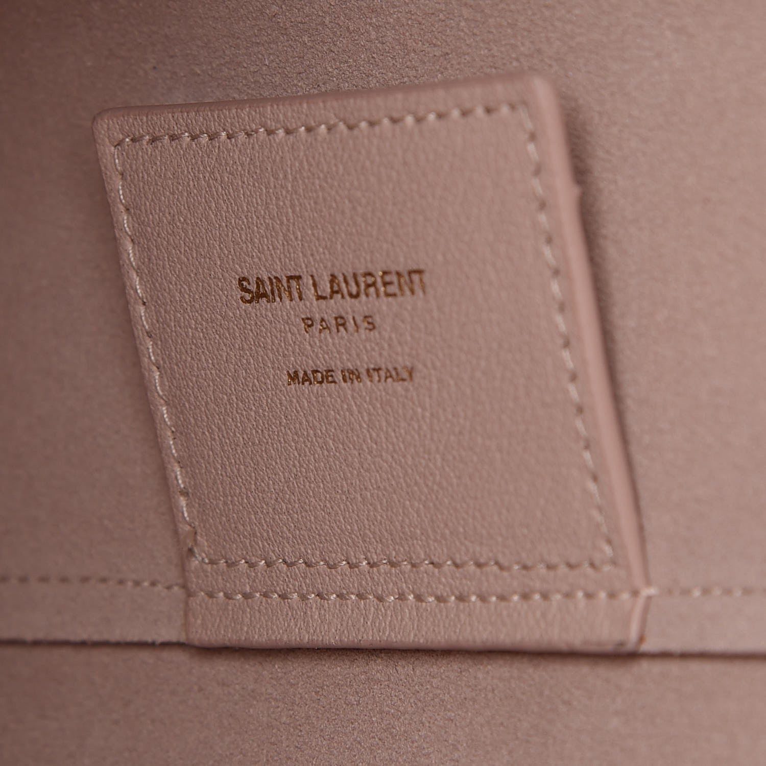Saint Laurent Calfskin Large Shopping Tote Pale Blush 7 of 8