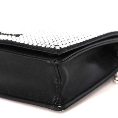 Miu Miu Nappa Crystal Starlight Mini Clutch Bag Black 9 of 9