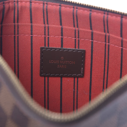 Louis Vuitton Damier Ebene Neverfull MM GM Pochette 6 of 7