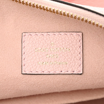 Louis Vuitton Empreinte Monogram Giant By The Pool Marshmallow Hobo PM Bouton De Rose 6 of 10