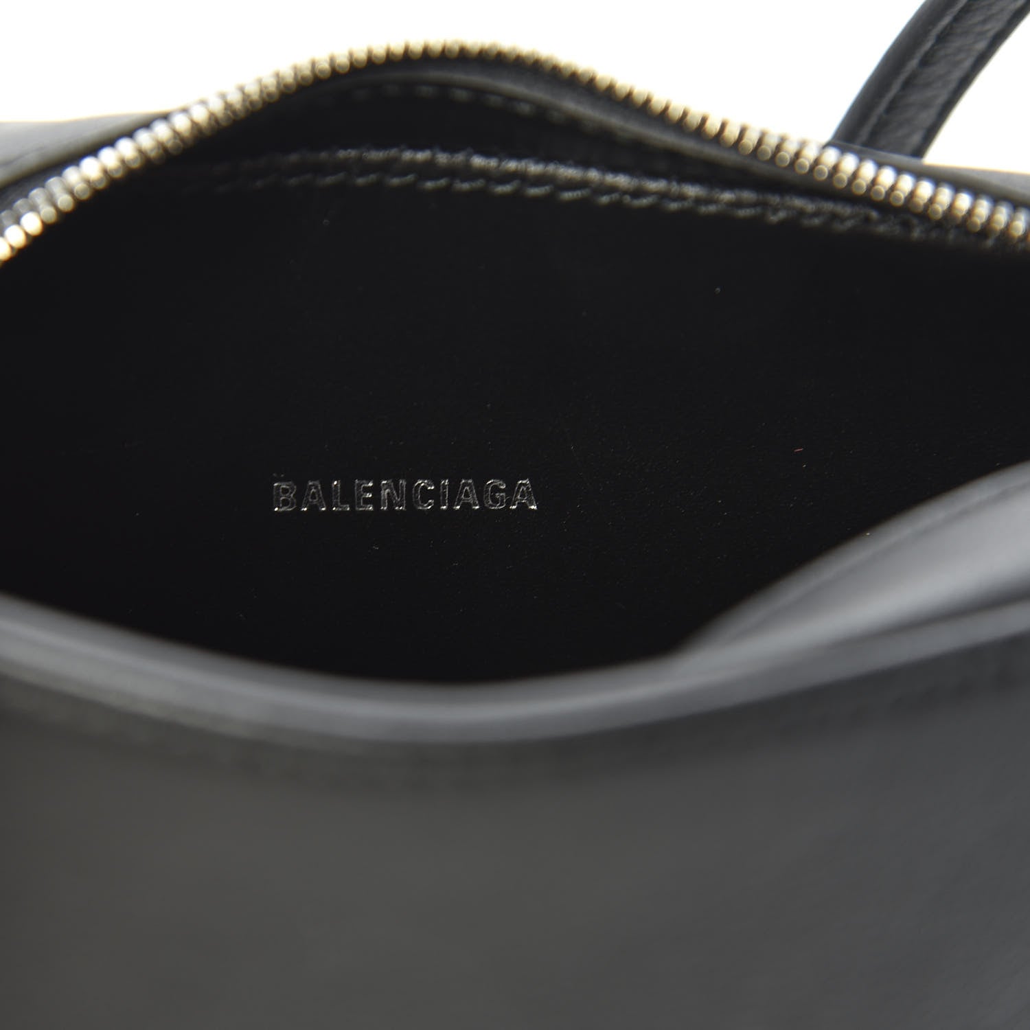 Balenciaga Calfskin Logo XS Everyday Camera Bag Black 7 of 8