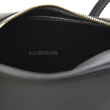 Balenciaga Calfskin Logo XS Everyday Camera Bag Black 7 of 8