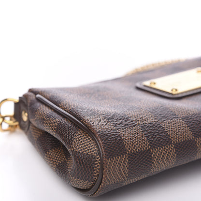 Louis Vuitton Damier Ebene Eva Clutch 8 of 9