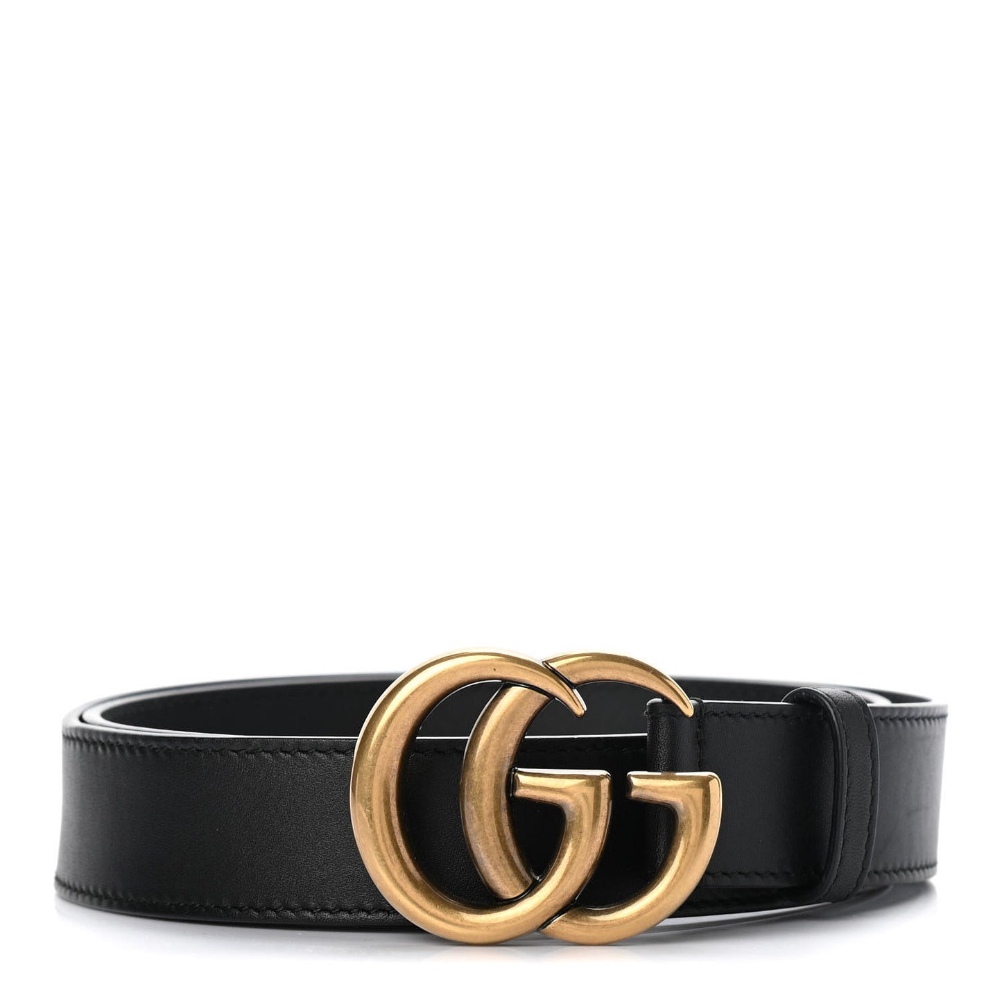 Calfskin Double G 30mm Belt 75 30 Black