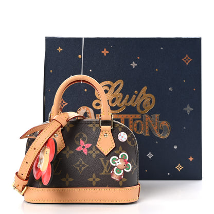 Louis Vuitton Monogram 2024 Christmas Animation Candy Factory Nano Alma Candy Red 9 of 9