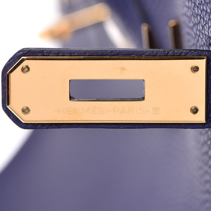 Hermes Togo Birkin 35 Bleu Encre 26 of 35