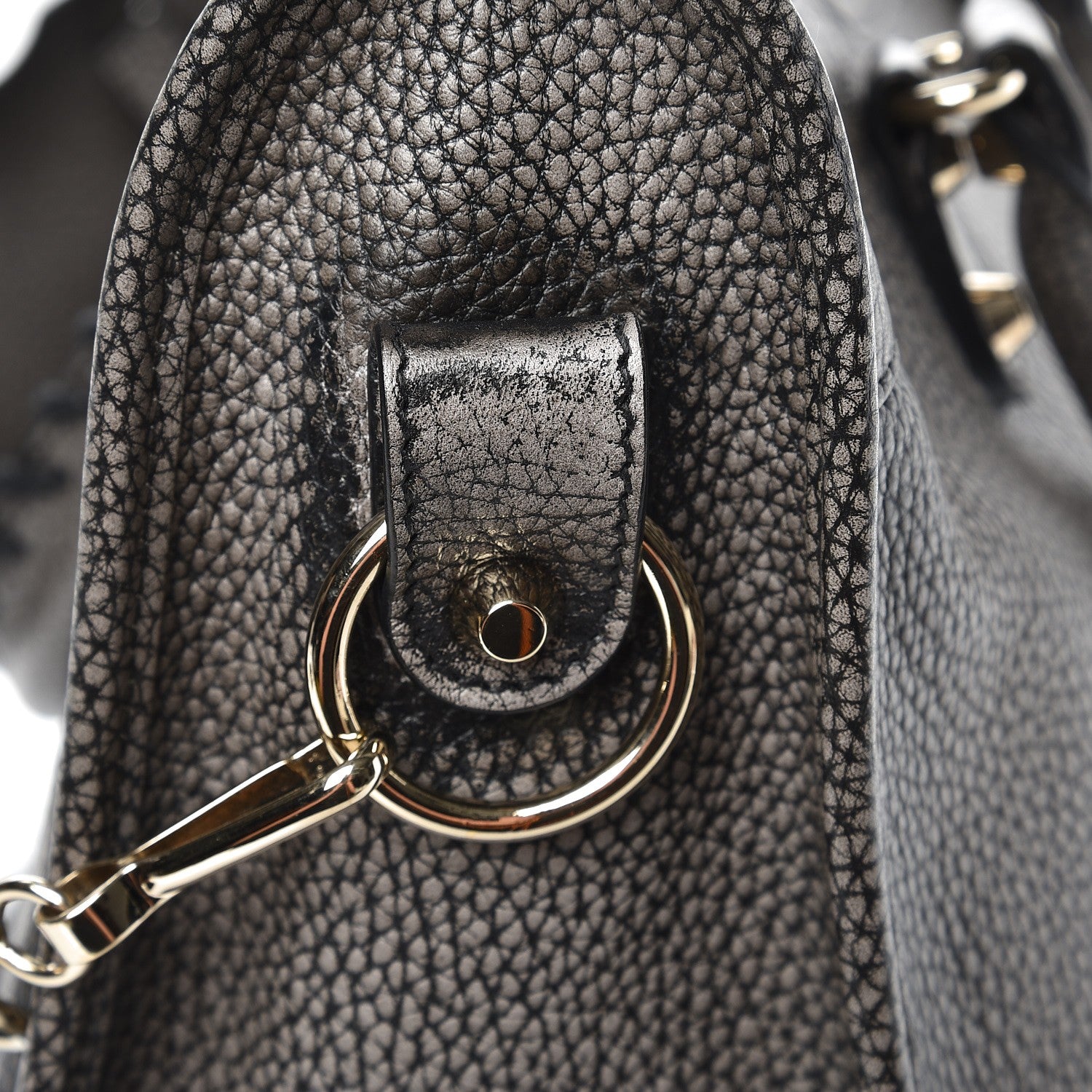 Balenciaga Grained Calfskin Classic Gold Hardware City Ombre Grey Gradient 11 of 11